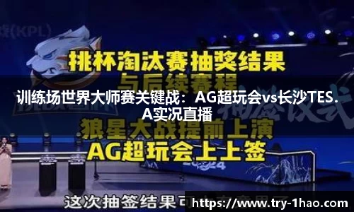 训练场世界大师赛关键战：AG超玩会vs长沙TES.A实况直播